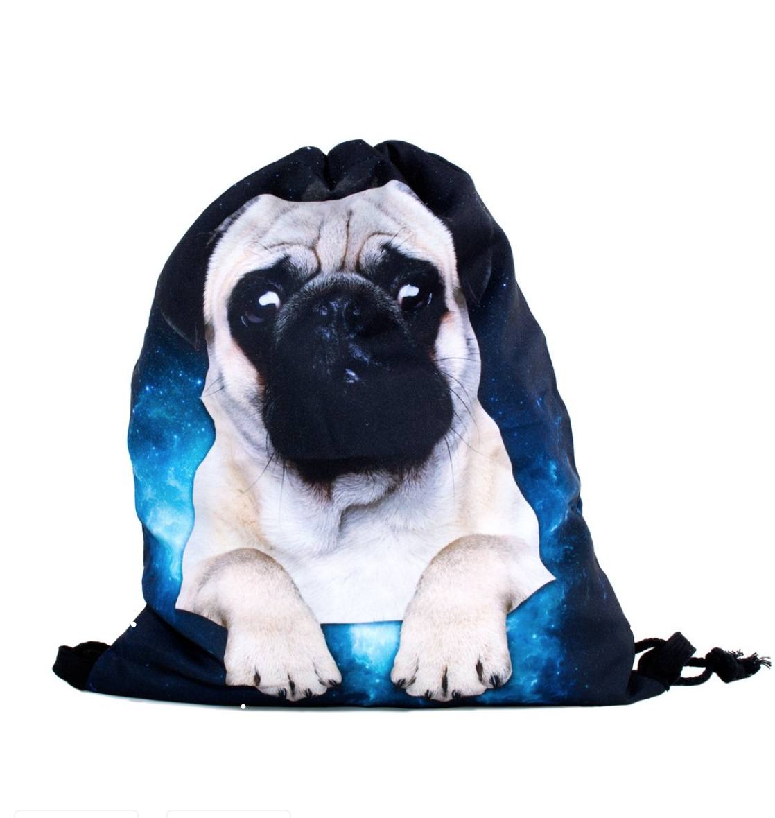 Galactic Pug Gym Bag