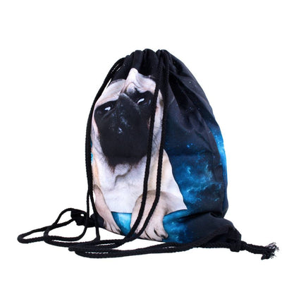 Galactic Pug Gym Bag