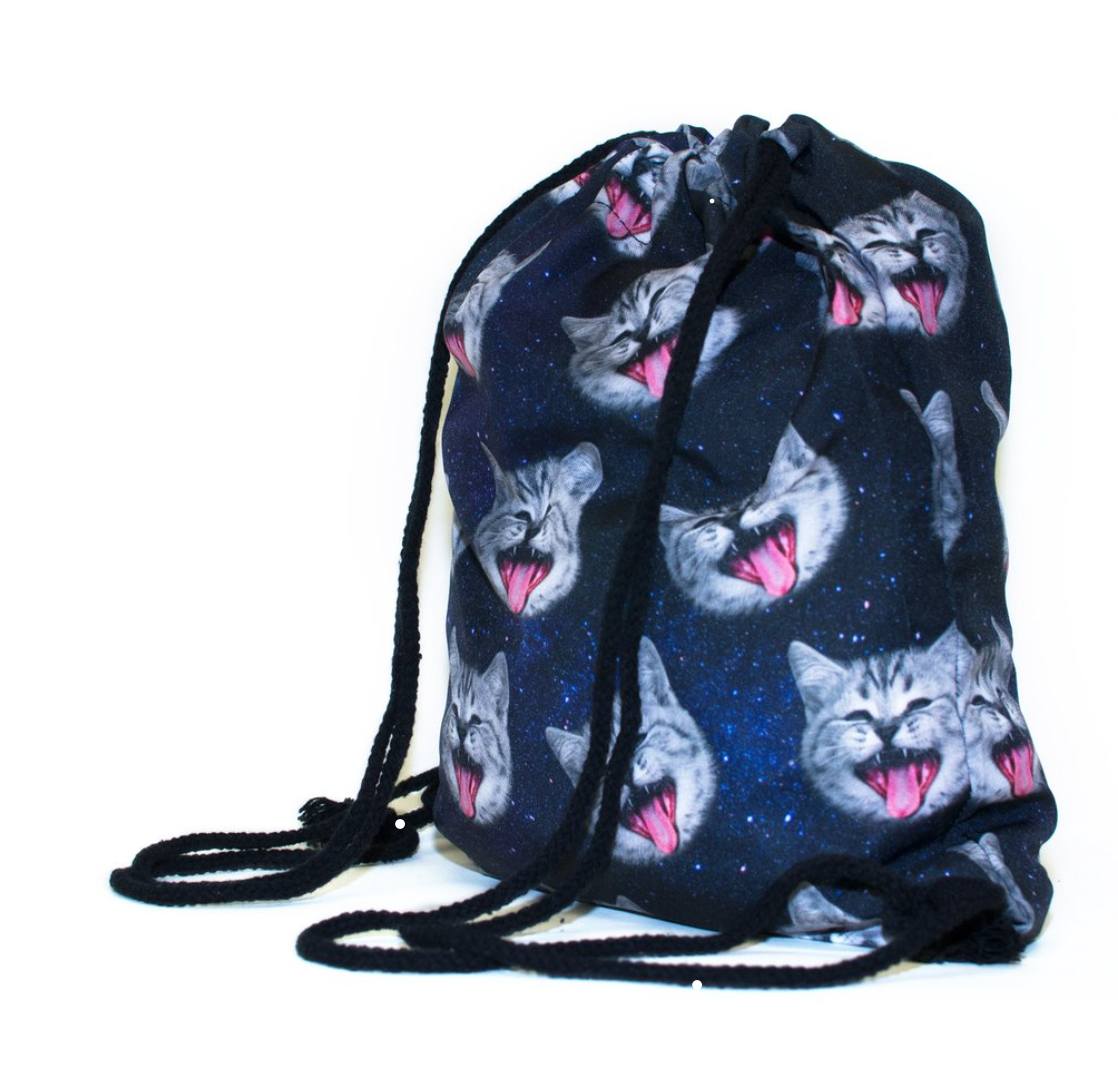 Galaksikissa Gym Bag