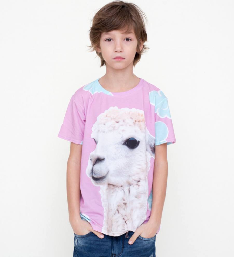 Lasten Laama T-paita