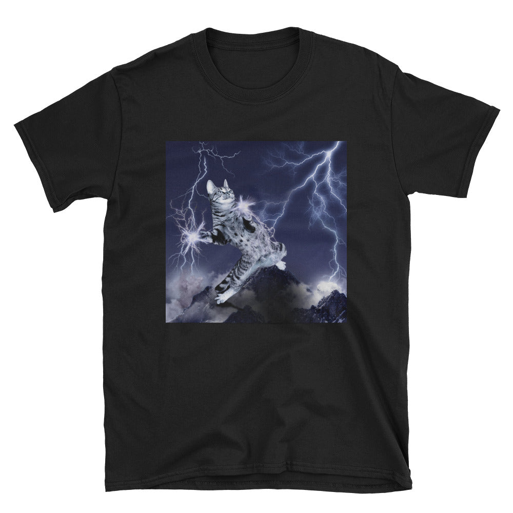 Lightning Cat T-Paita