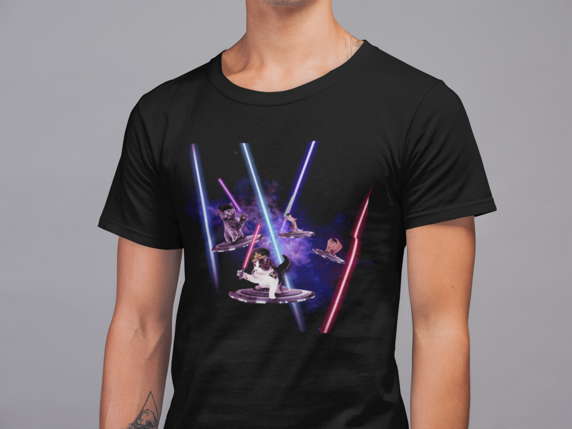 Space War III T-Paita