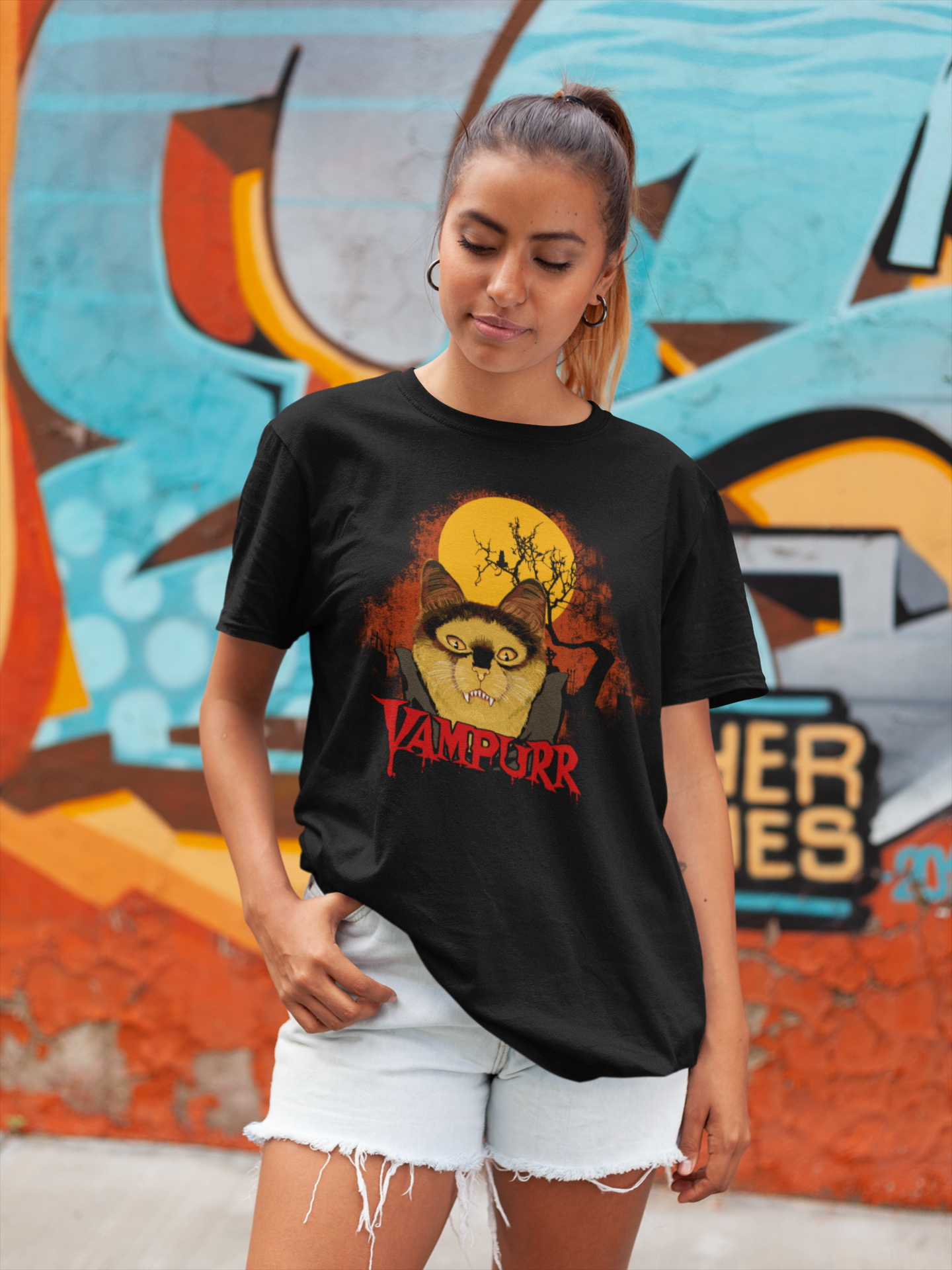 Vampurr Naisten T-Paita